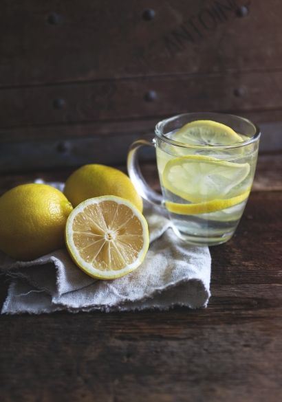 eau citronée régime detox santé citron